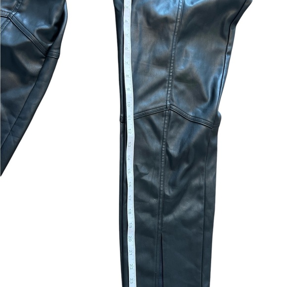 Nordstrom Black Faux Leather Pants - Picture 5 of 11